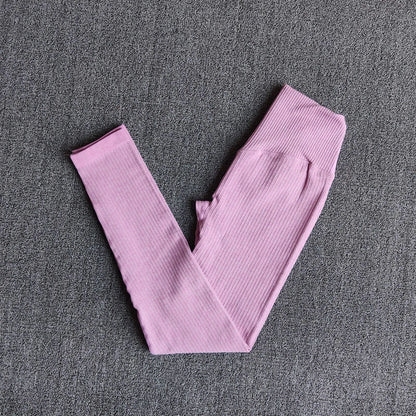 Women's Seamless High-Waisted Fitness Yoga Leggings