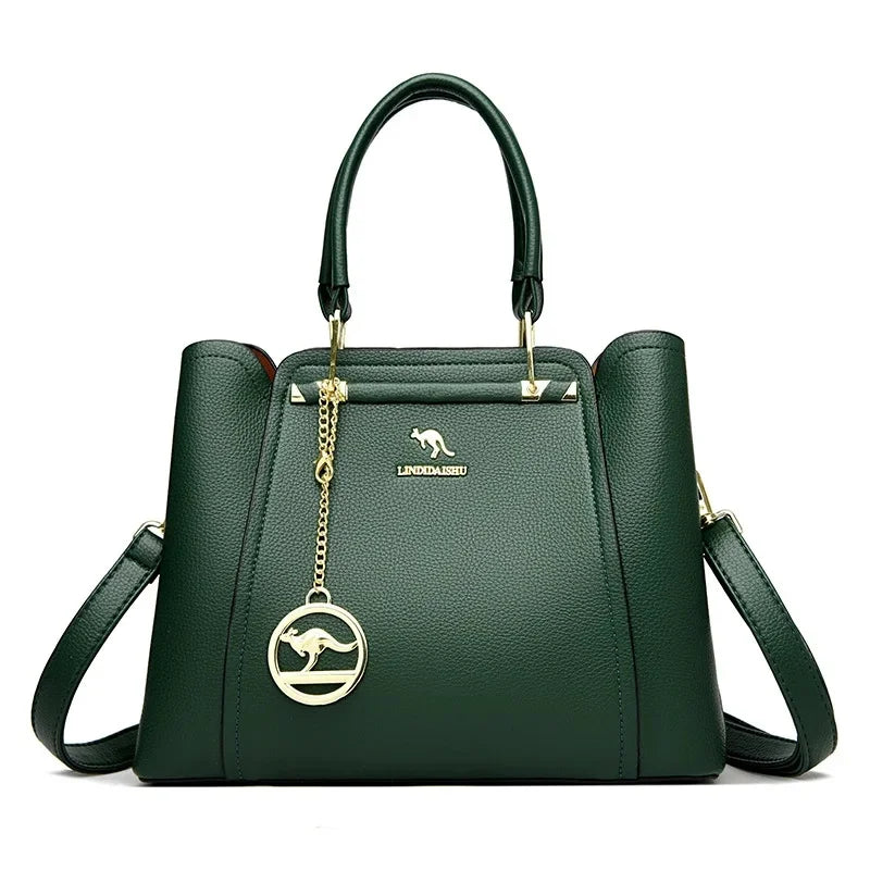 Women's Single Strap PU Lightweight Travel Bag