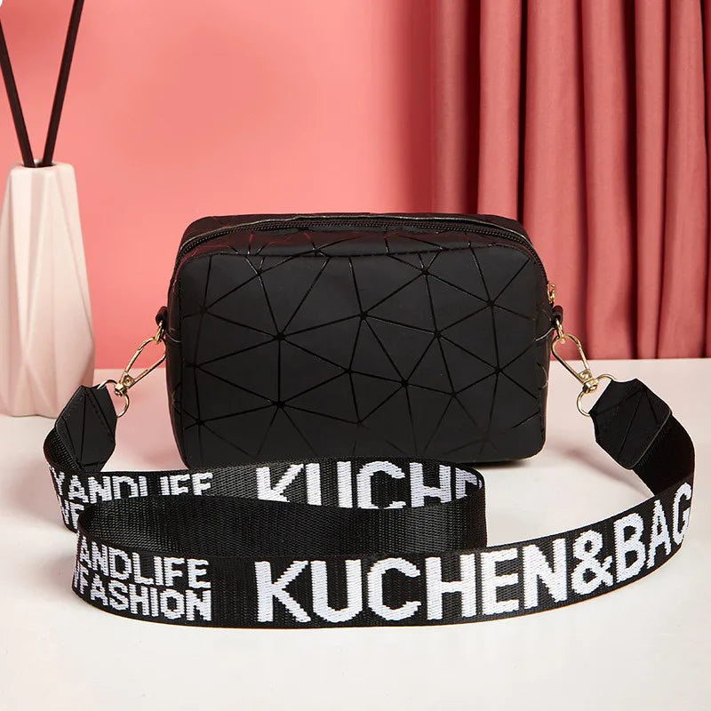 Women's Soft Geometric Tote Bag