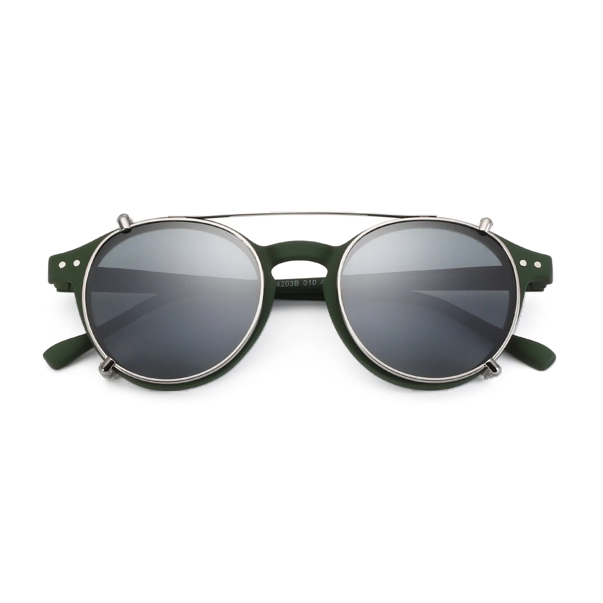 Women's Steampunk Style Square Polarized Sunglasses