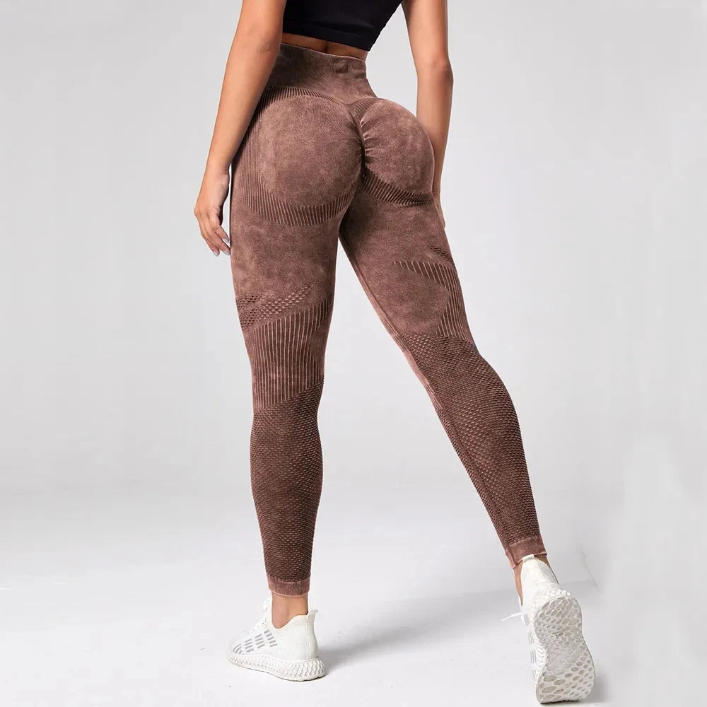 Women's Yoga PushUp Bubble Leggings