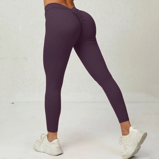 Women's Active V Back Sport Yoga Leggings
