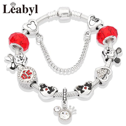 Women's Beaded Charm Bracelet
