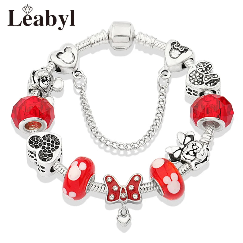 Women's Beaded Charm Bracelet