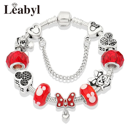 Women's Beaded Charm Bracelet