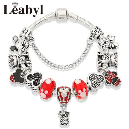 Women's Beaded Charm Bracelet