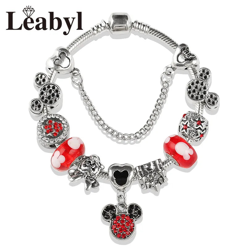 Women's Beaded Charm Bracelet