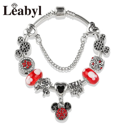 Women's Beaded Charm Bracelet