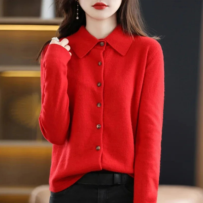 Women's Collar Sweater