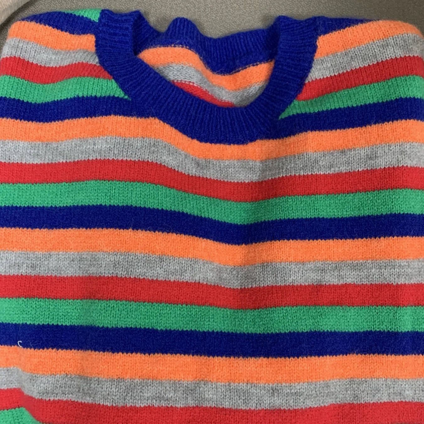 Women's Colorful Long Sleeve Oversized Cashmere Sweater