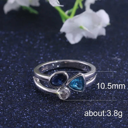 Women's Couple Irregular Stone Rings