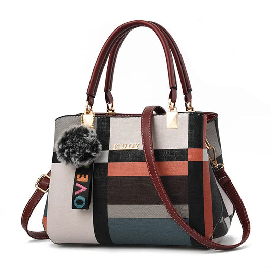 Women's Crossbody SingleShoulder PlaidHandbags