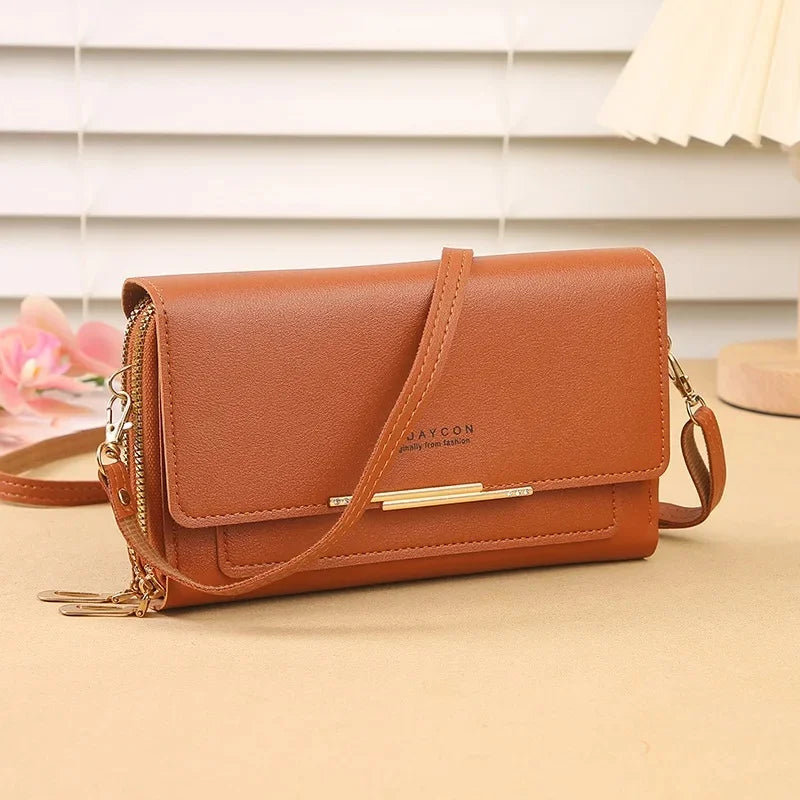 Women's Double Strap PU Mini Shoulder Bag