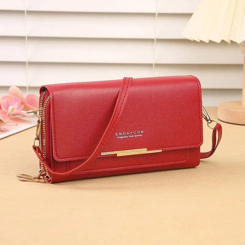 Women's Double Strap PU Mini Shoulder Bag