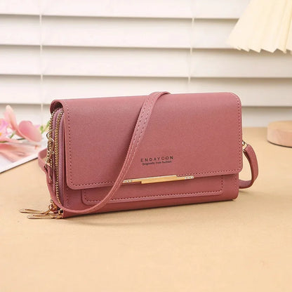 Women's Double Strap PU Mini Shoulder Bag