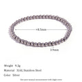 4mm Silver Bracelet