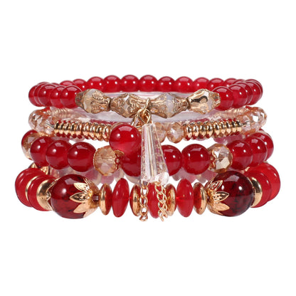 Women's Elastic Beads Bracelets