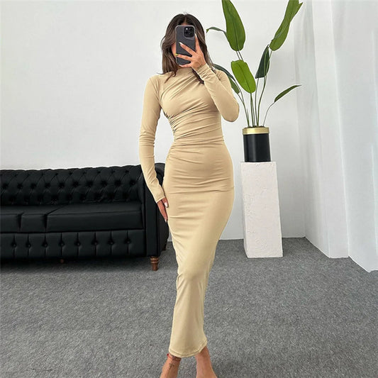 Women's Elegant LongSleeve Bodycons Party Dress