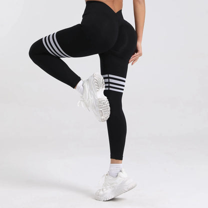Women's Gym Fitness Athletic Elastic Leggings