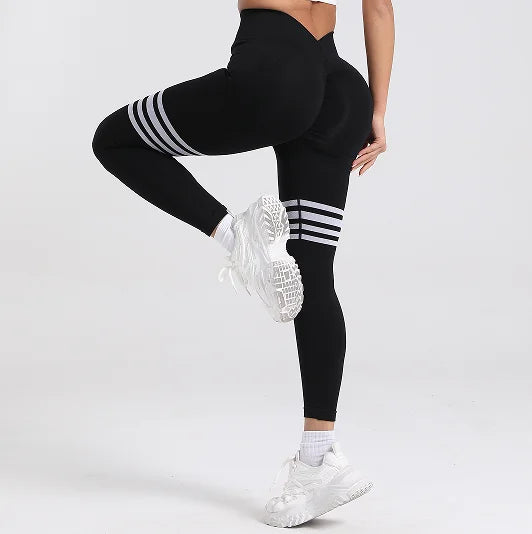Women's Gym Fitness Athletic Elastic Leggings