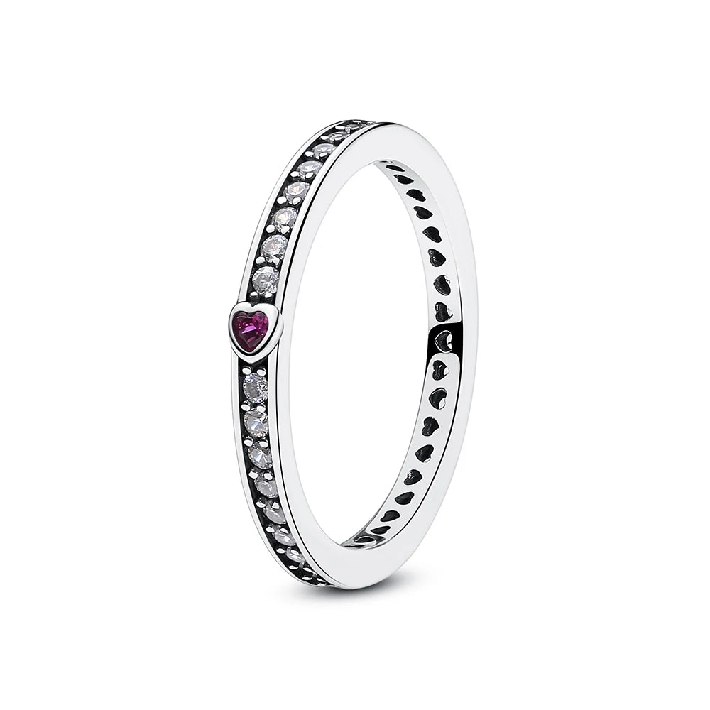 Women's Heart Couple Rings