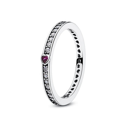 Women's Heart Couple Rings