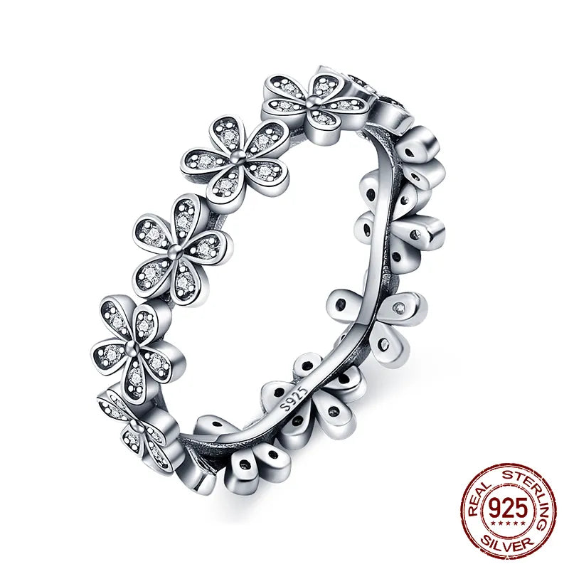 Women's Heart Crown Rings