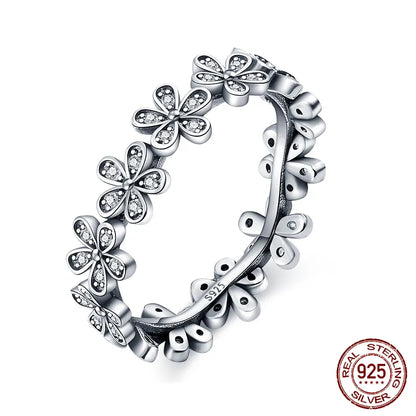 Women's Heart Crown Rings
