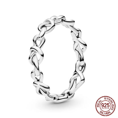 Women's Heart Crown Rings