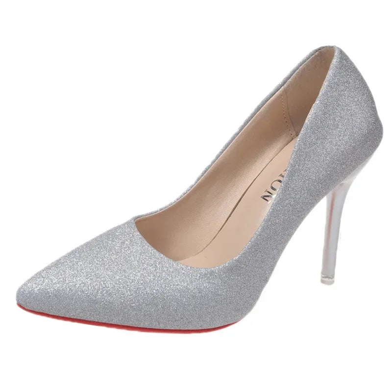 Women's High Heels Artificial Leather Shoes