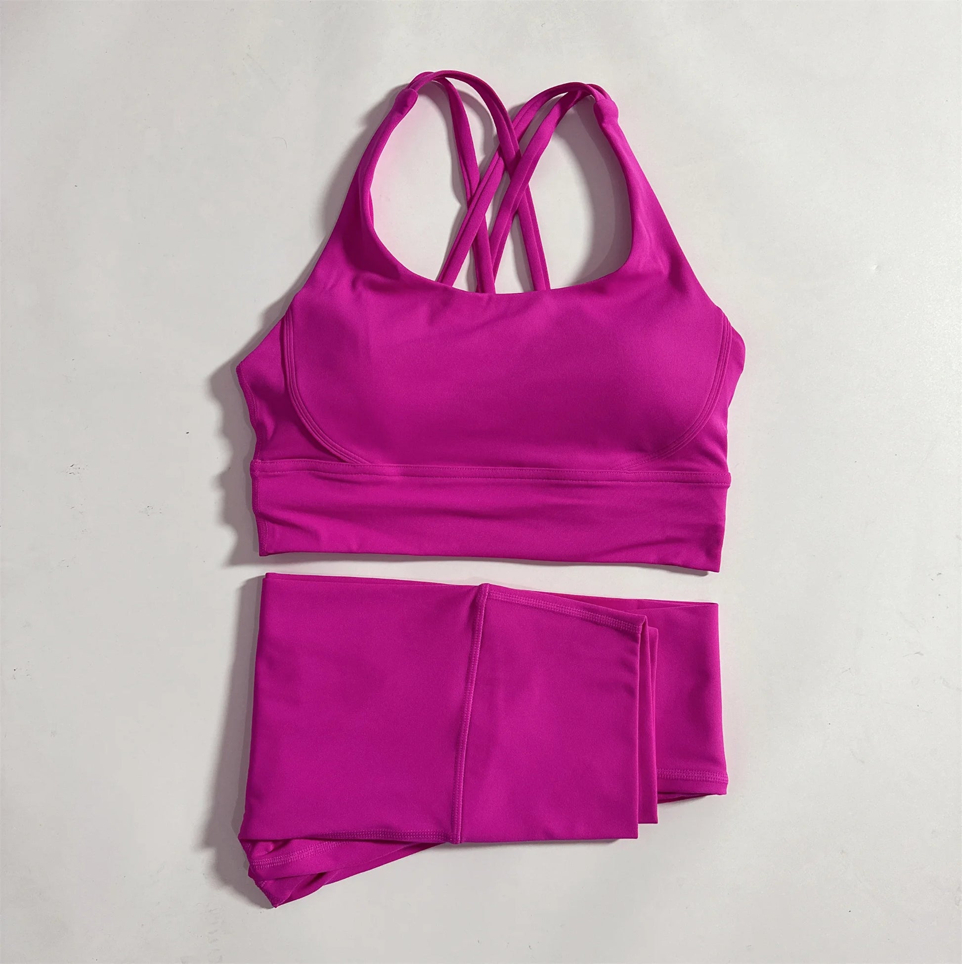 Women's High-Waist Yoga Workout Set