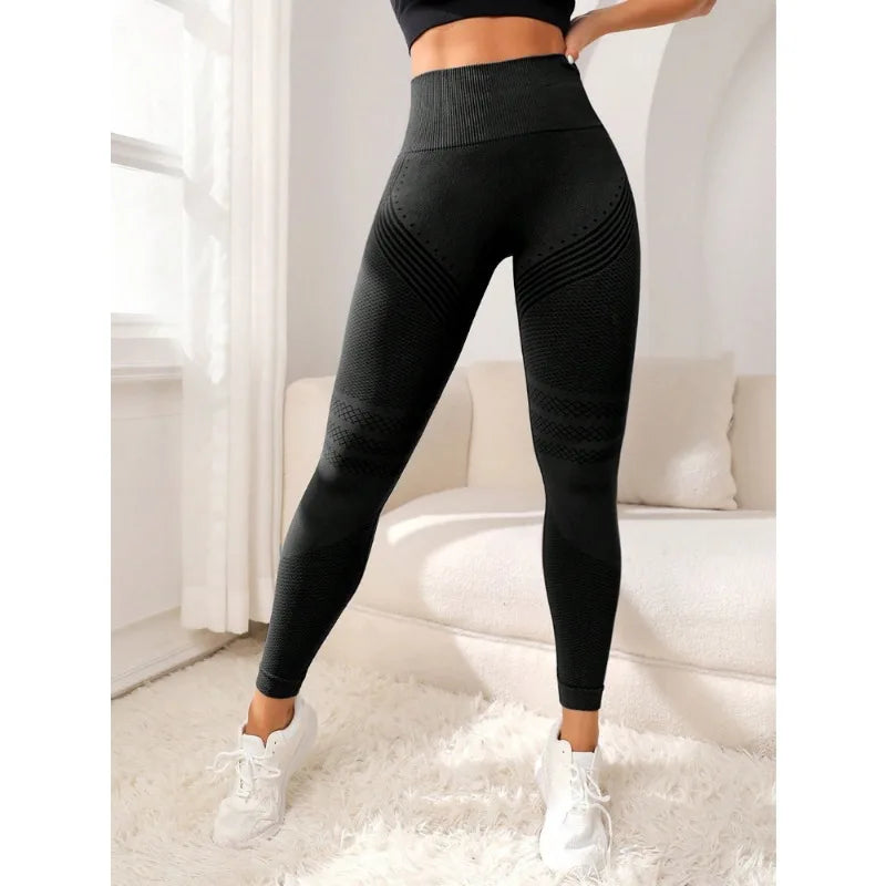 Women's High Waisted LinesLifting Buttocks Legging
