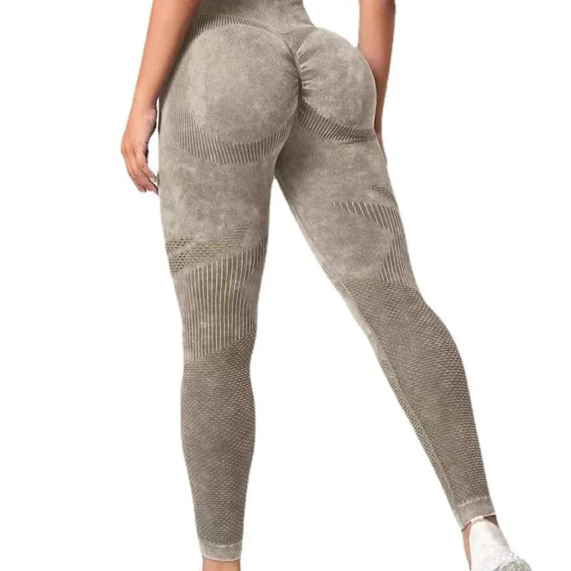 Women's Hollow Waist Seamless Yoga Leggings