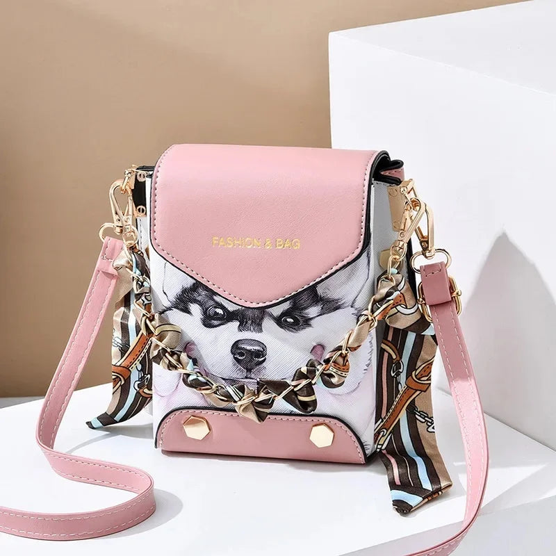 Women's Interior Slot Pocket Crossbody Phone Bag