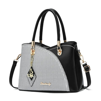 Women's Large Capacity Patchwork Handbags