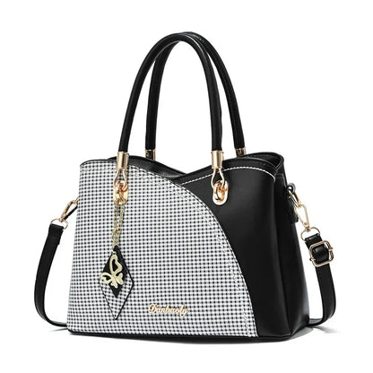 Women's Large Capacity Patchwork Handbags