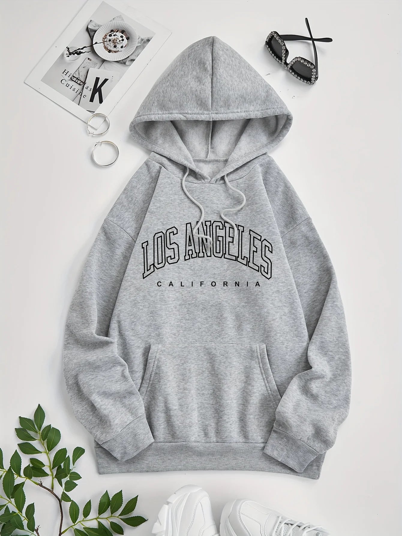 Women's Long Seleve Los Angeles Fleece Hoodies