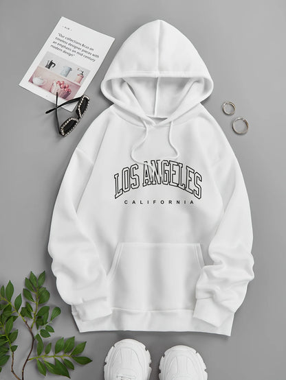 Women's Long Seleve Los Angeles Fleece Hoodies