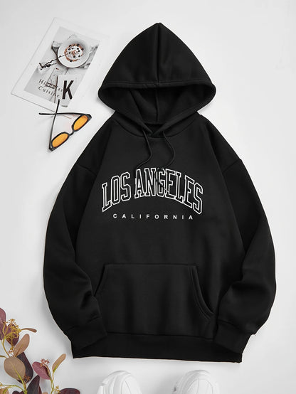 Women's Long Seleve Los Angeles Fleece Hoodies