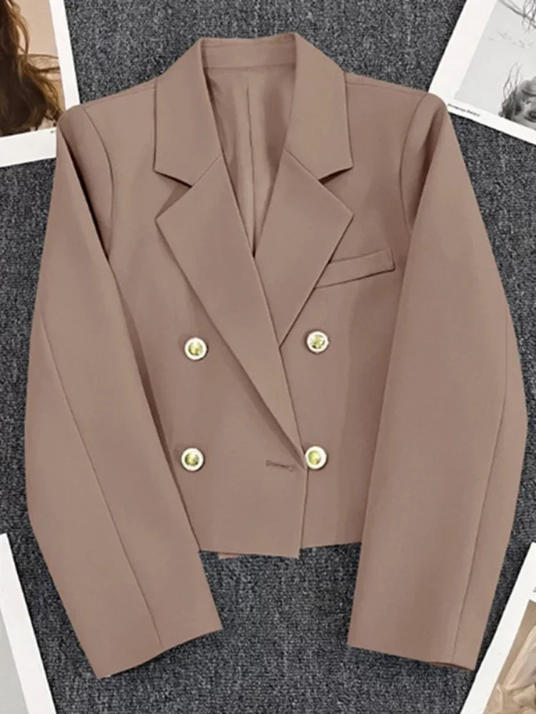 Women's Long Sleeve Outerwears Autumn Blazer