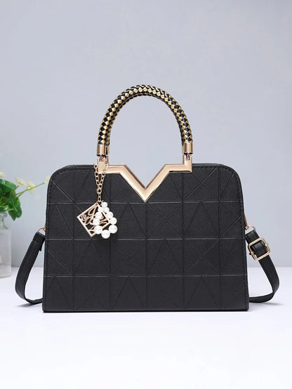 Women's Minimalist Large Capacity Shoulder Mom Bag