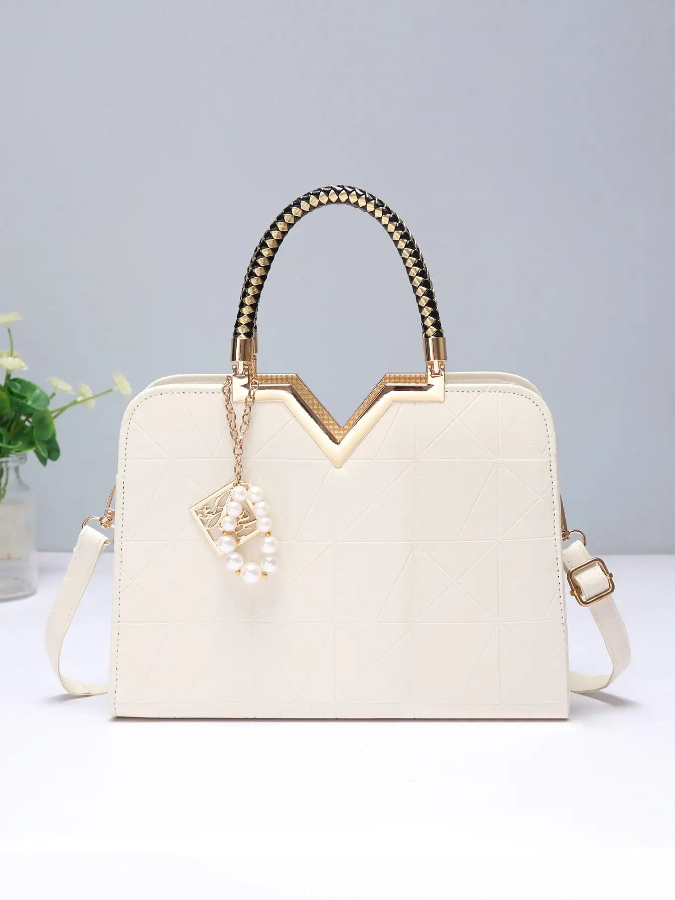 Women's Minimalist Large Capacity Shoulder Mom Bag