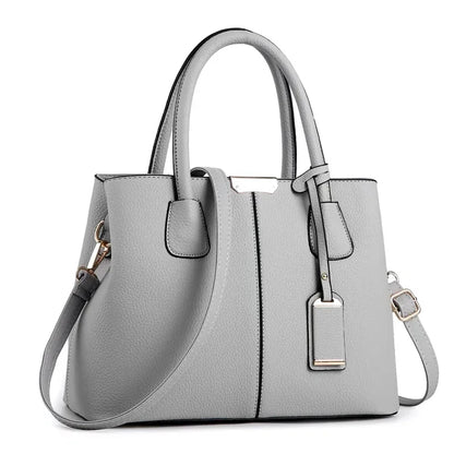 Women's Minimalist PU Leather Tote Bag