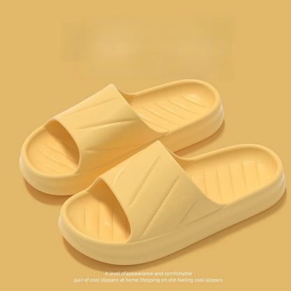 Women's Non-Slip Indoor Outdoor Round Flat Slippers