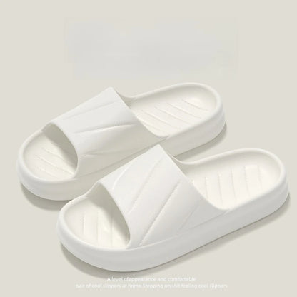 Women's Non-Slip Indoor Outdoor Round Flat Slippers