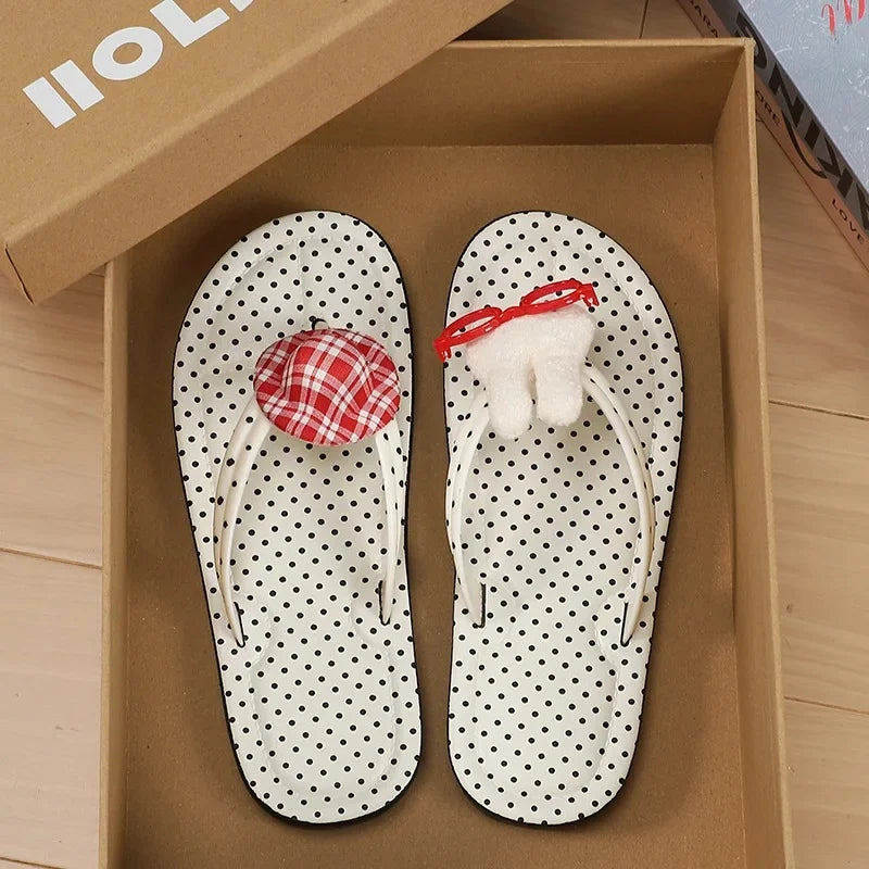 Women's Outdoor Thick Bottom Platform Flip Flops