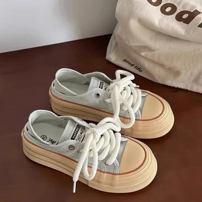 Women's Platform Chunky Thick Sole Sneakers