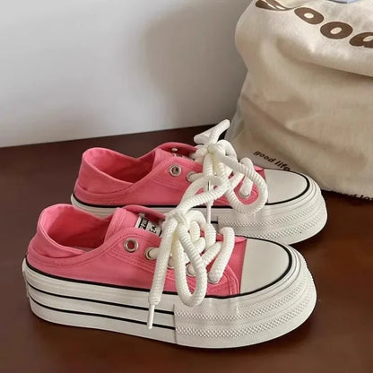 Women's Platform Chunky Thick Sole Sneakers