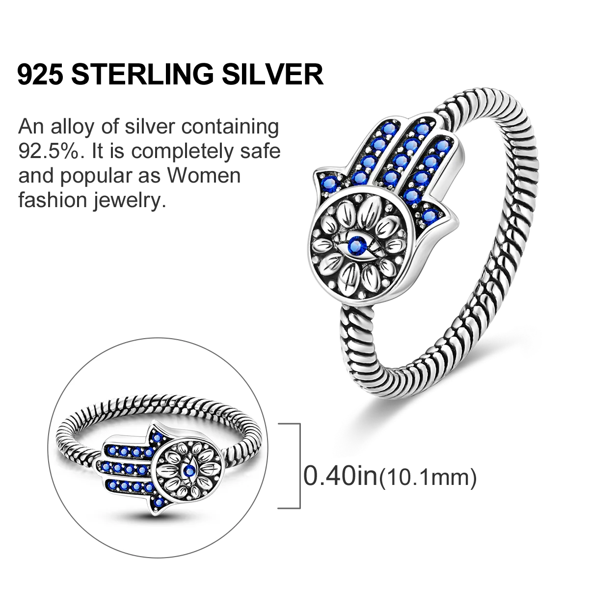 Women's Princess Tiara Crown Rings