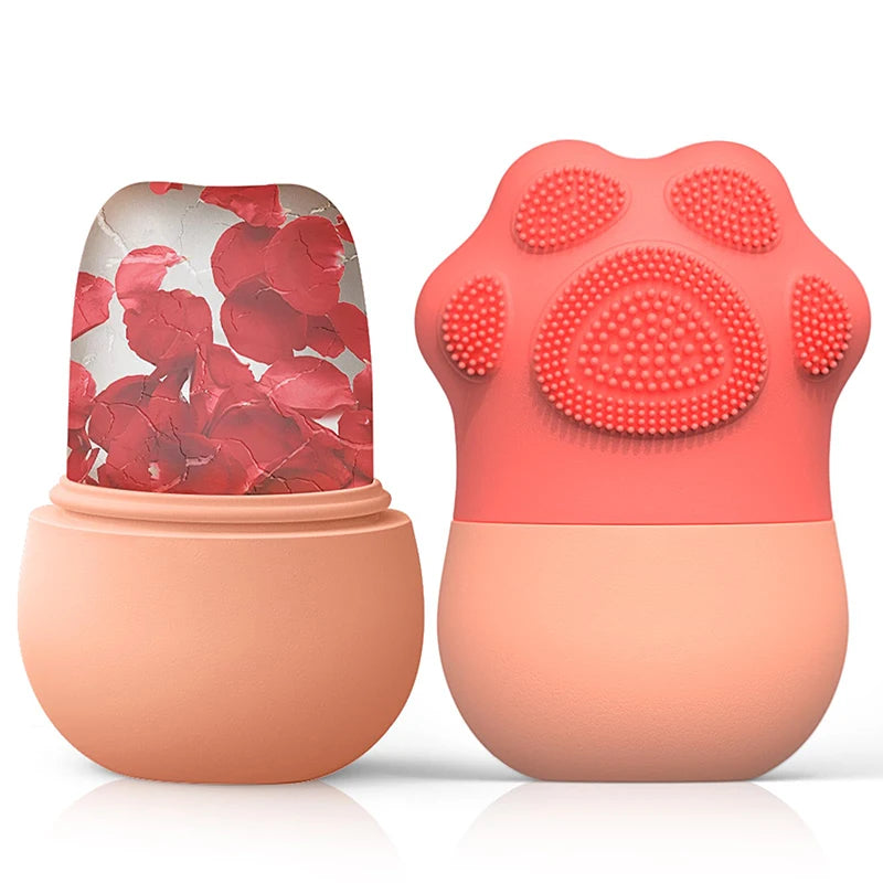 Women's Puffiness Relief Reusable Silicone Ice Face Roller
